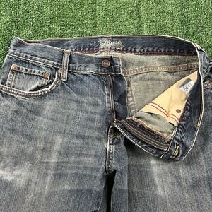 Vintage Old Navy Baggy Straight Loose Jeans Men's 34x29" Medium Wash Blue Y2K